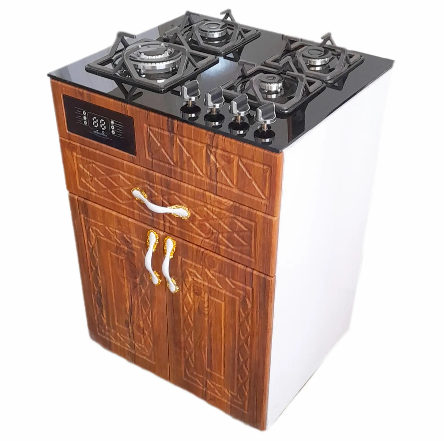 اجاق گاز 4 شعله هاکان مدل دو درب با ترموکوپل THT/BM5TERMOKOPL