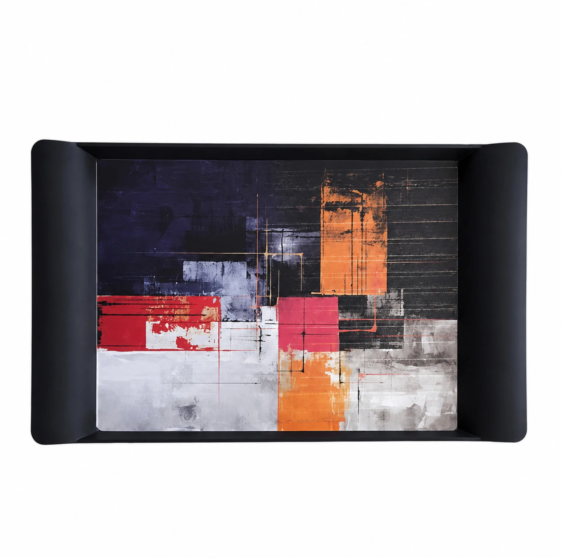 سینی دسته دار کد ۱۲۰-۱ سایز 36x20 سانتی متر