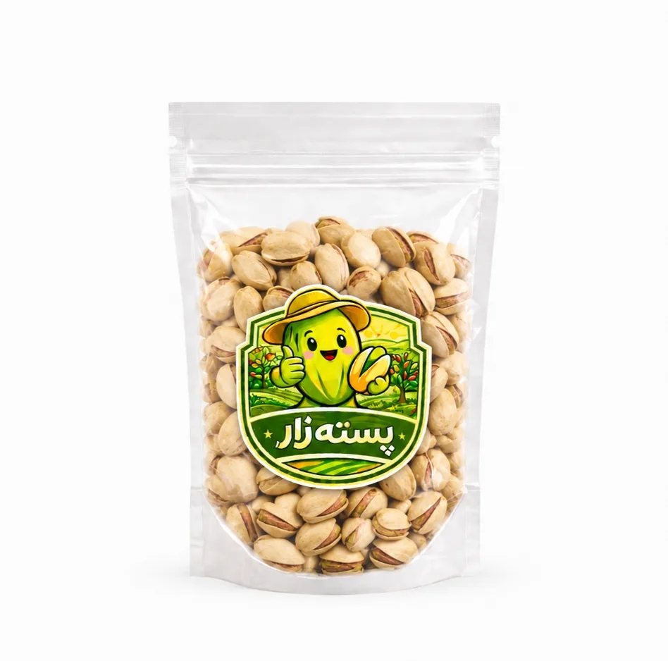 پسته خام اکبری اعلا پسته زار - 500 گرم
