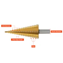 مته کاجی دلی مدل DH-JTZ0003-ED1 مجموعه 3 عددی