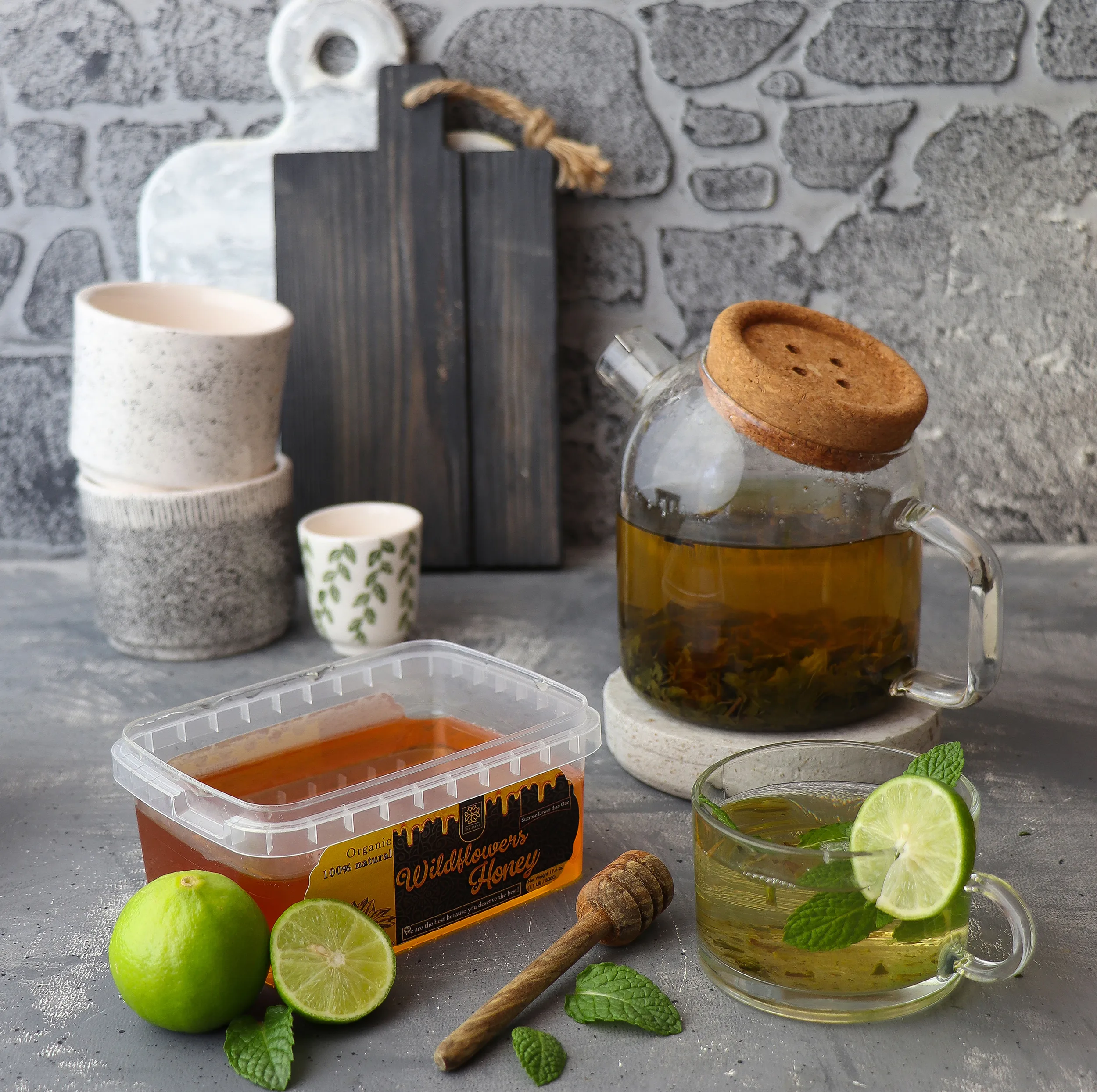 عسل طبیعی گلهای وحشی شهد روشنی - 500 گرم