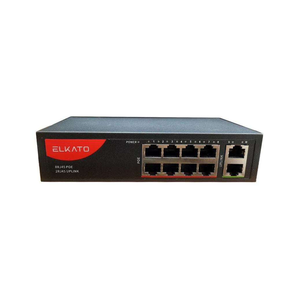 سوییچ شبکه 8 پورت PoE الکاتو مدل EL-1SBL082BP-120W