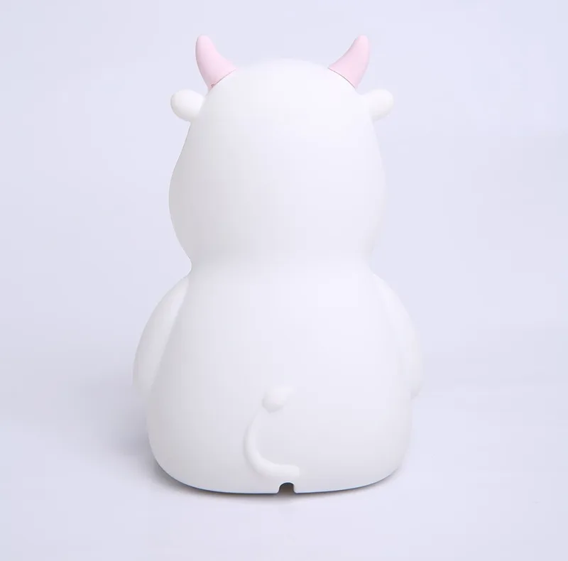 چراغ خواب کودک طرح گاو کد L33
