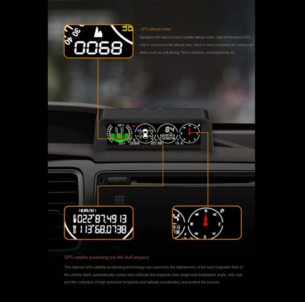 شیب سنج چند منظوره خودرو مدل X91TPMS