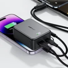 پاوربانک 22.5 وات ایس فست مدل M28 ظرفیت 10000 میلی‌آمپرساعت به همراه کابل USB-C
