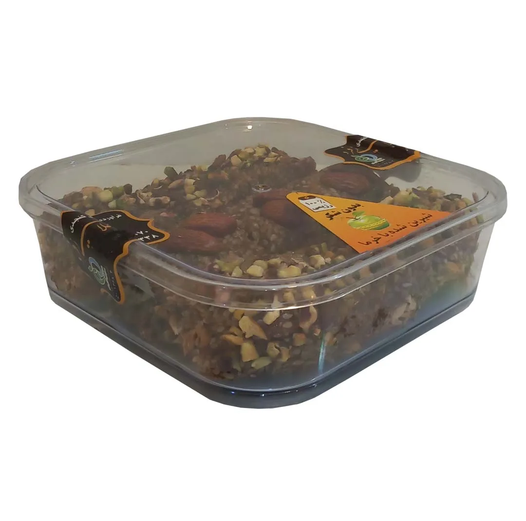 معجون کنجدی رژیمی 100% بدون شکر - 1600 گرم بسته 4 عددی