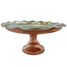شیرینی خوری مسی مدل خورشیدی کد ZH120.3