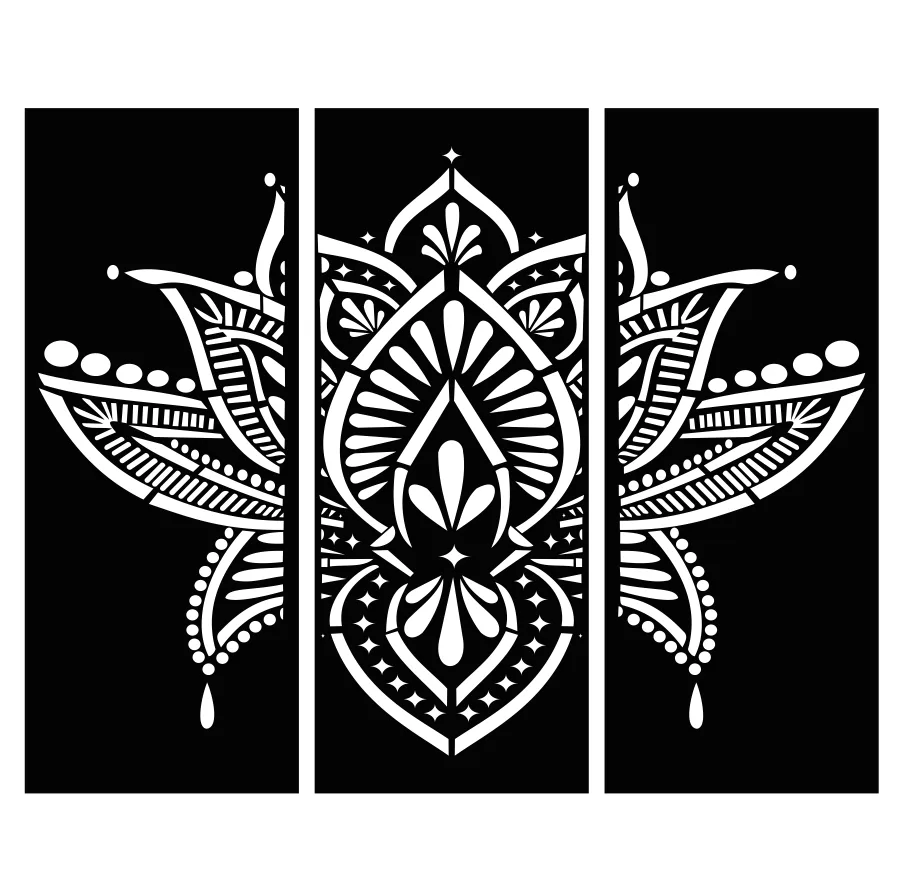 شابلون کد SP8461 مجموعه 3 عددی