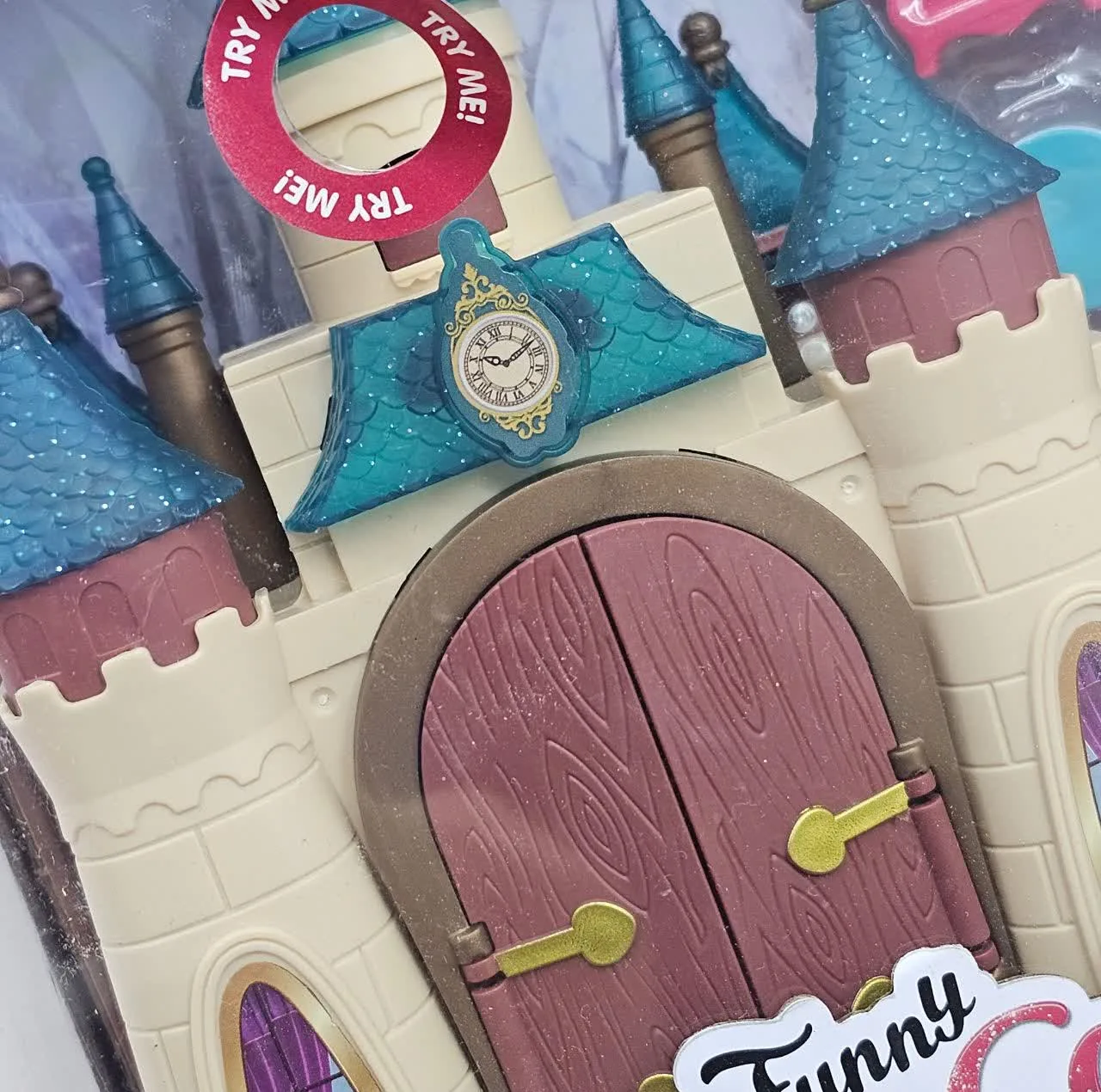 اسباب بازی ناب سل مدل خانه عروسکی طرح قصر رویایی سقف اکلیلی موزیکال چراغدار کد FUNNY DREAM CASTLE مجموعه 16 عددی