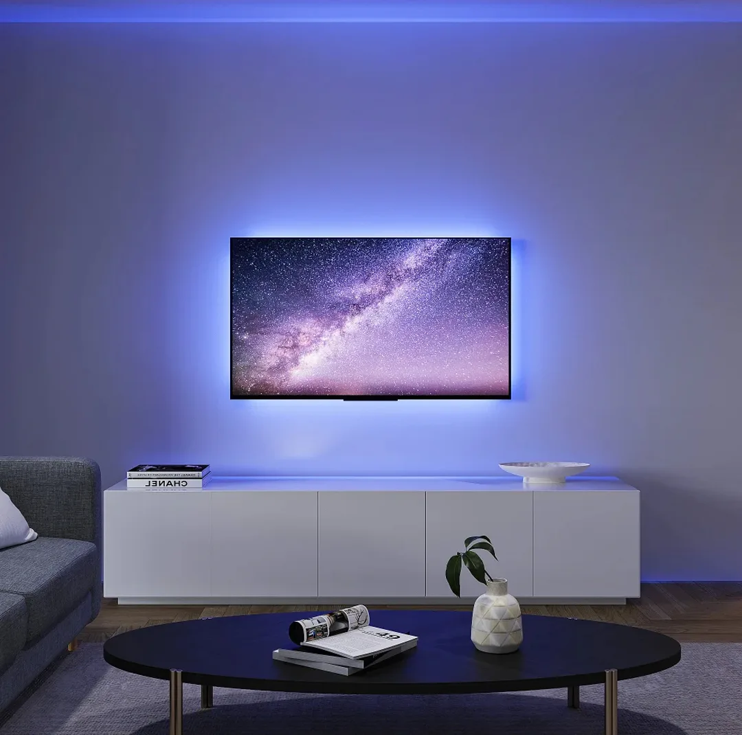 ریسه ال ای دی مدل RGB مولتی کالر بک لایت طول 3 متر