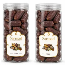 خرما خشک پیارم سرمد - 400 گرم بسته 2 عددی