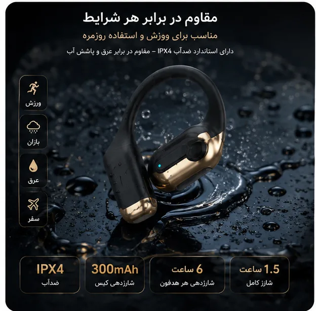 هدفون بلوتوثی مدل TWS
