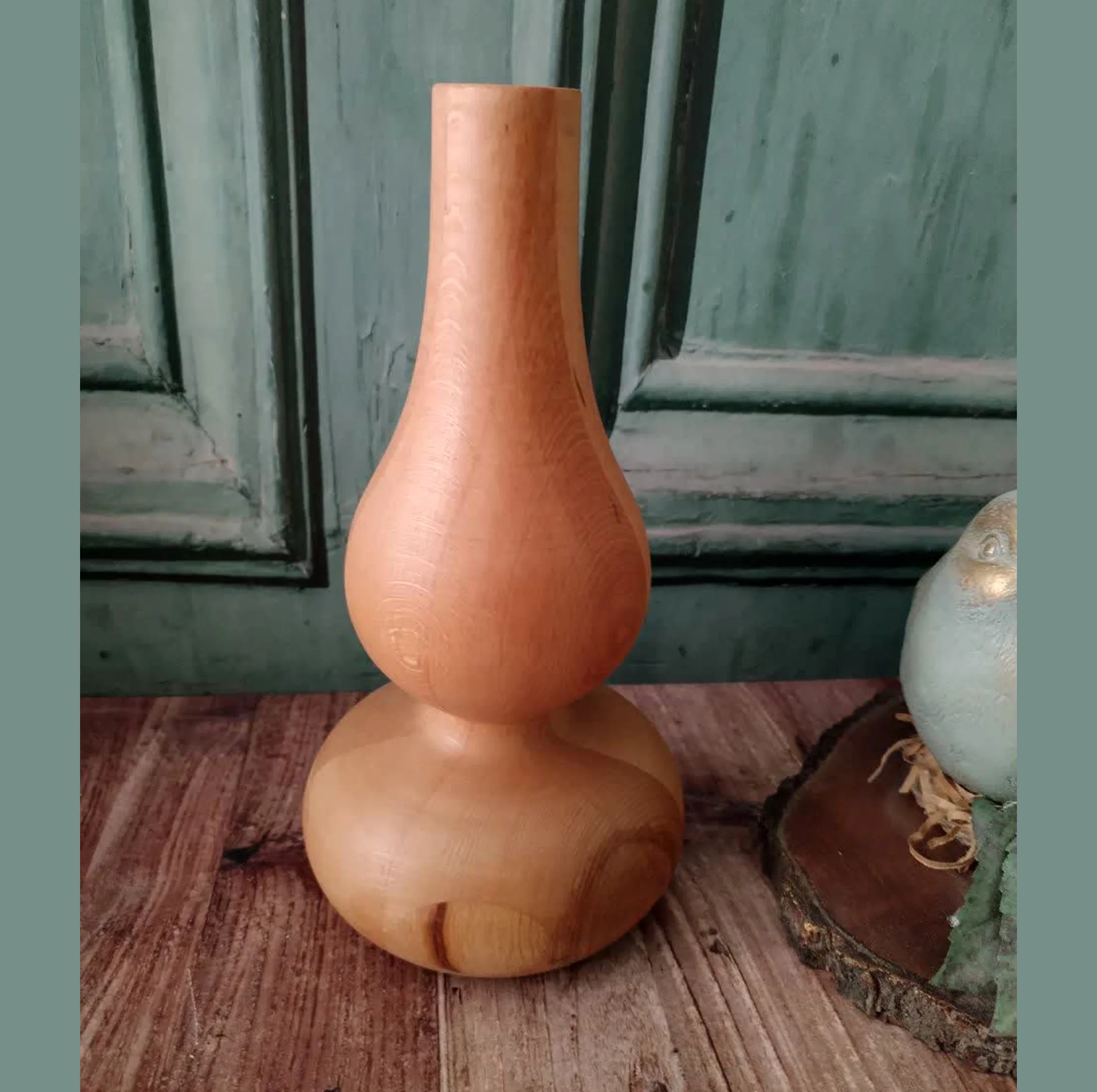 گلدان چوبی مدل گرینه