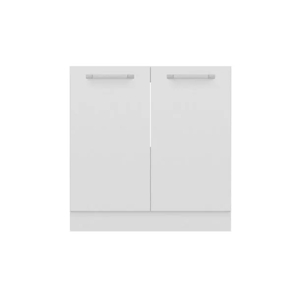 کابینت زیر سینک فلفور کابینت مدل PVC - 80 cm