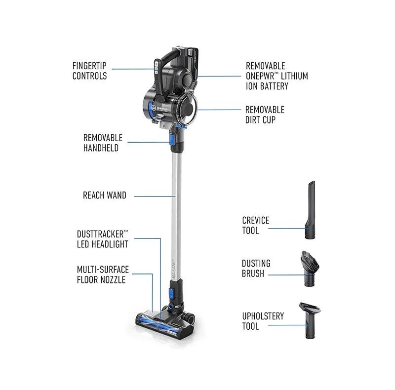 جارو شارژی عصایی هوور مدل CORDLESS ONE POWER BLADE MAX