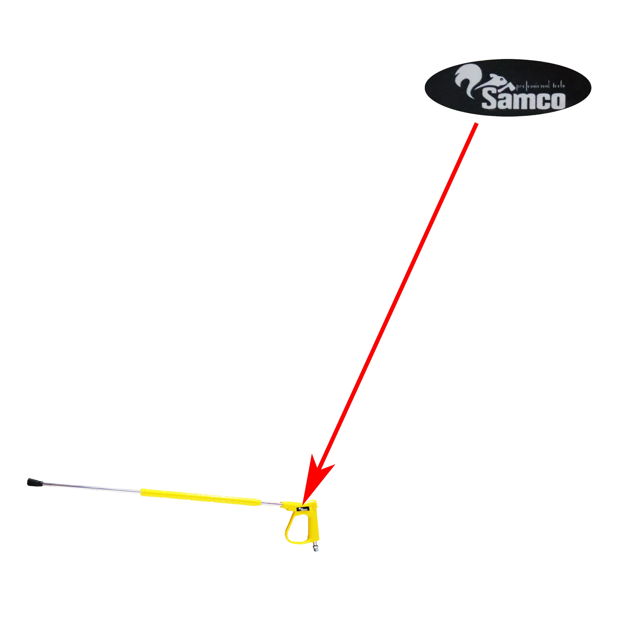 لنس و تفنگی کارواش صنعتی سامکو مدل YP-111CM
