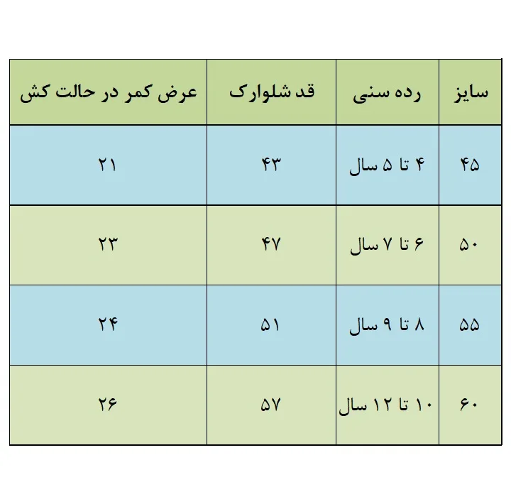شلوارک دخترانه مدل مروارید