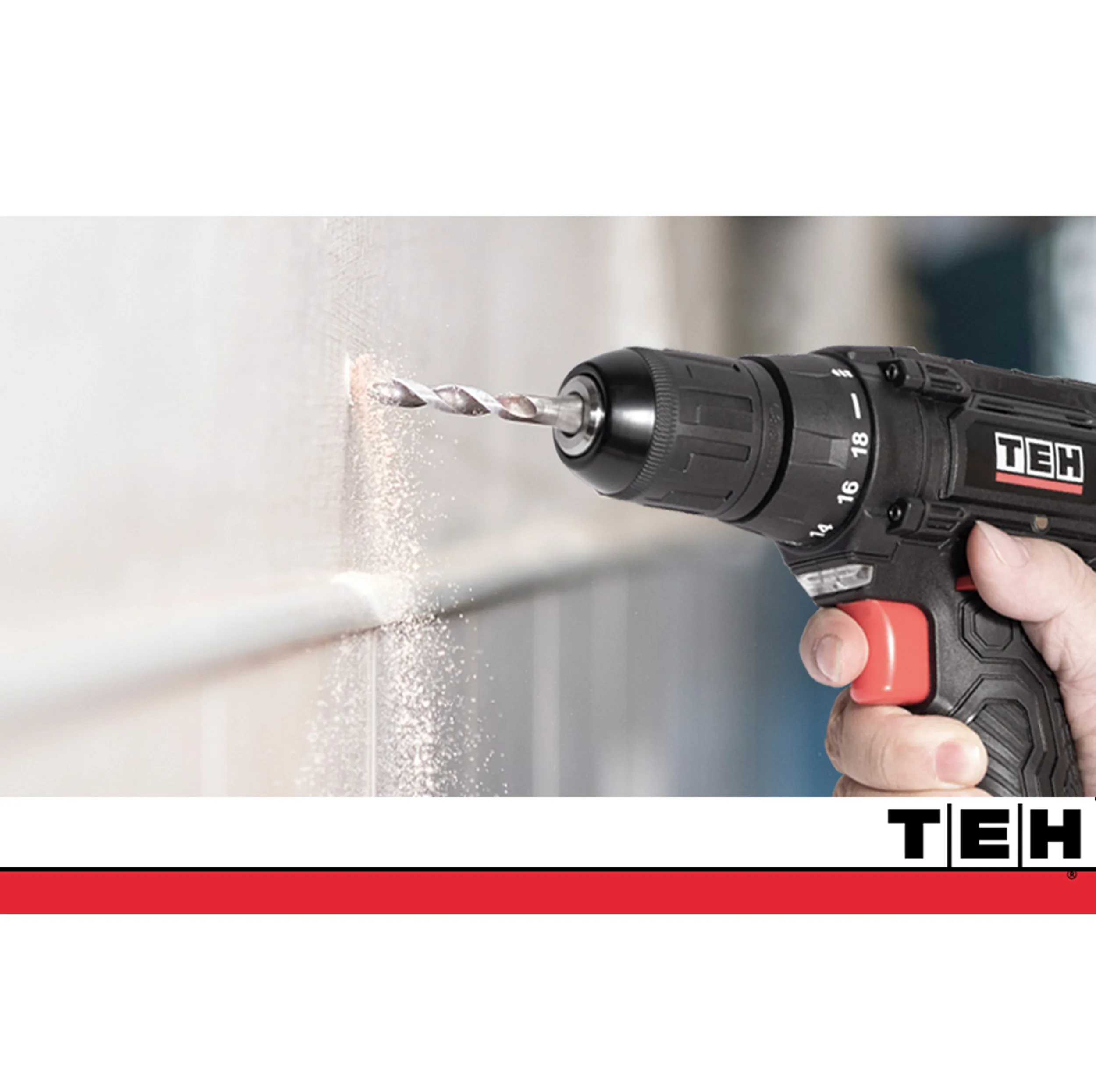 دریل پیچ گوشتی شارژی تی ای اچ مدل TDLI212