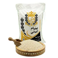 برنج ایرانی طارم بینام اعیانی فریدونکنار شاهی _ 10 کیلوگرم