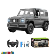 ماشین کنترلی سواری طرح بنز مدل G-Class Gesture Sensing با باتری شارژی، چرخ‌های لاستیکی و درهای بازشو از بغل