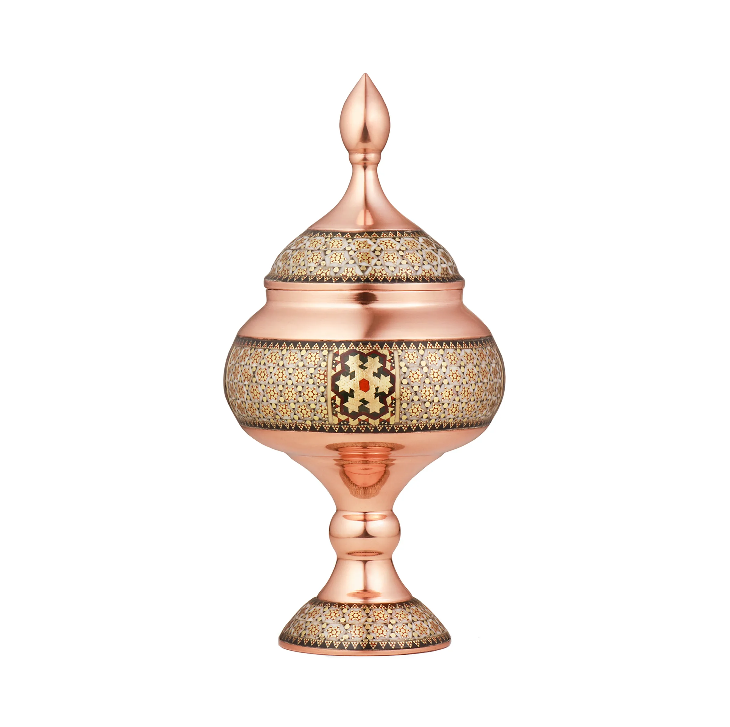 شکلات خوری خاتم کاری مدل  15