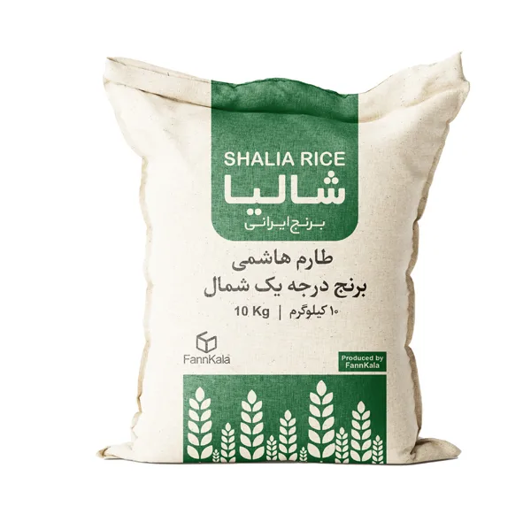 برنج طارم هاشمی ممتاز مازندران شالیا - 10 کیلوگرم