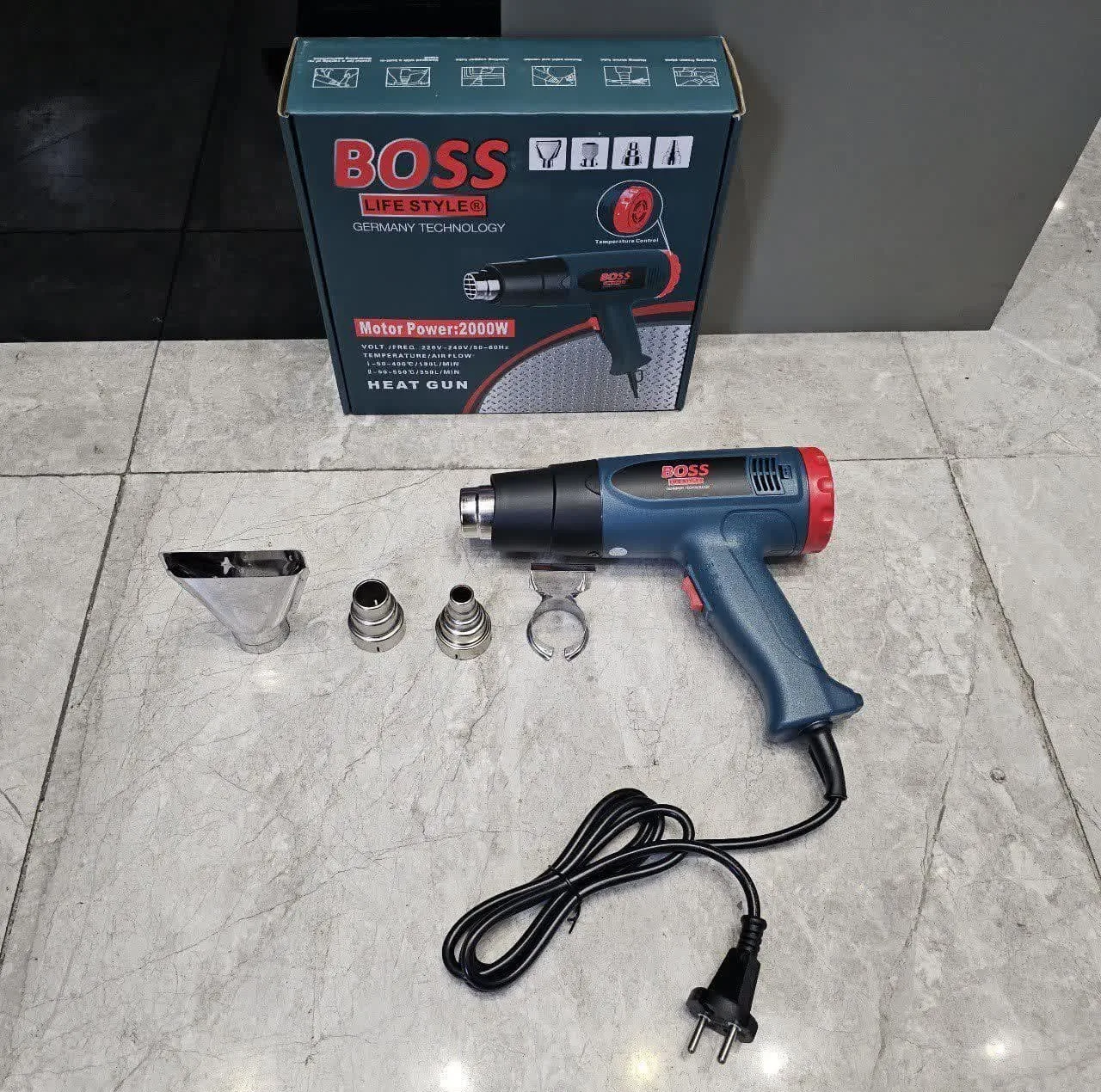 سشوار صنعتی باس مدل Heat Gun