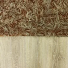 فرش ماشینی آقای طرح مدل Rectangle زمینه نسکافه ای