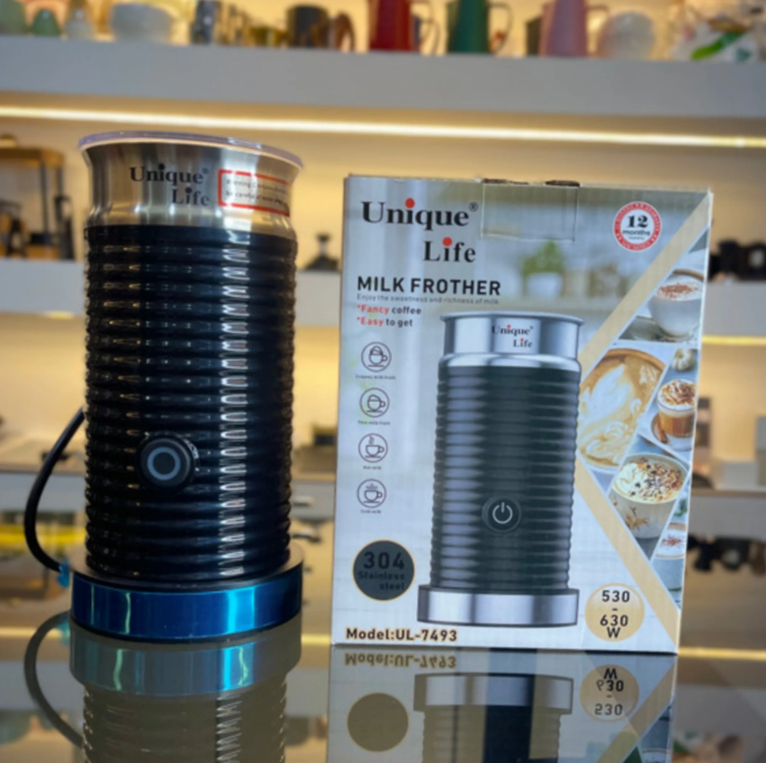 کف شیر ساز یونیک لایف مدل UL-7493