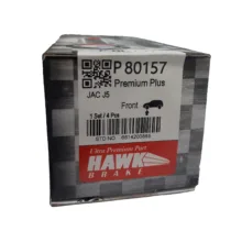 لنت ترمز جلو هاک مدل P80157 مناسب برای جک J5