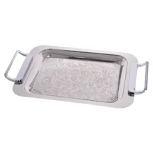 سینی دسته دار یونیک کد 02 – 4075 سایز 26*42 سانتی متر
