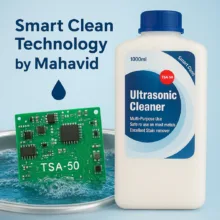 محلول آلتراسونیک مهاوید مدل TSA-50 حجم 1000 میلی لیتر