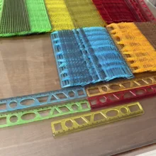 خط‌کش 20 سانتی‌متری مدل ژله ای بسته ۲۴ عددی