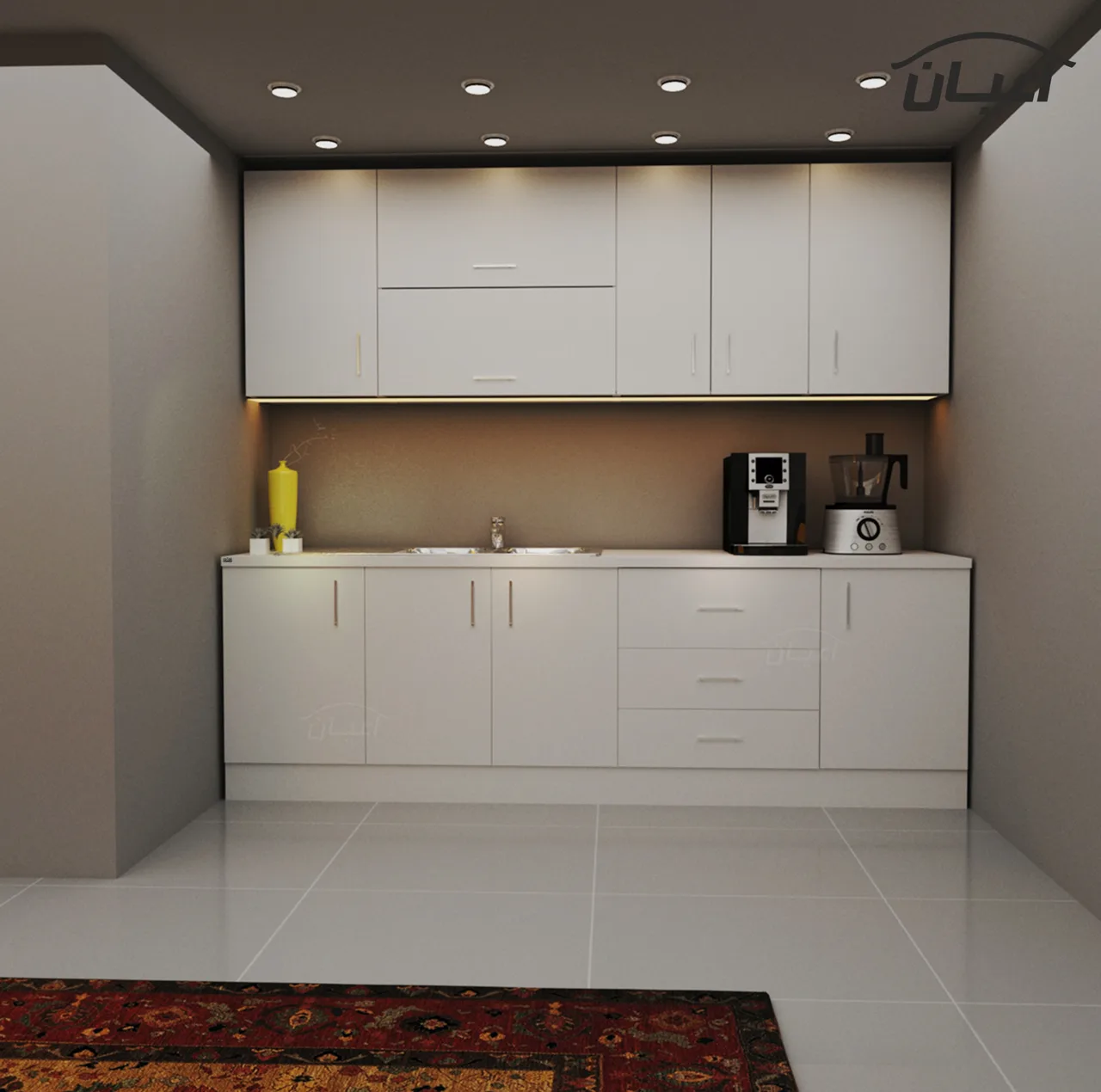 کابینت آشپزخانه اعیان مدل FH C15