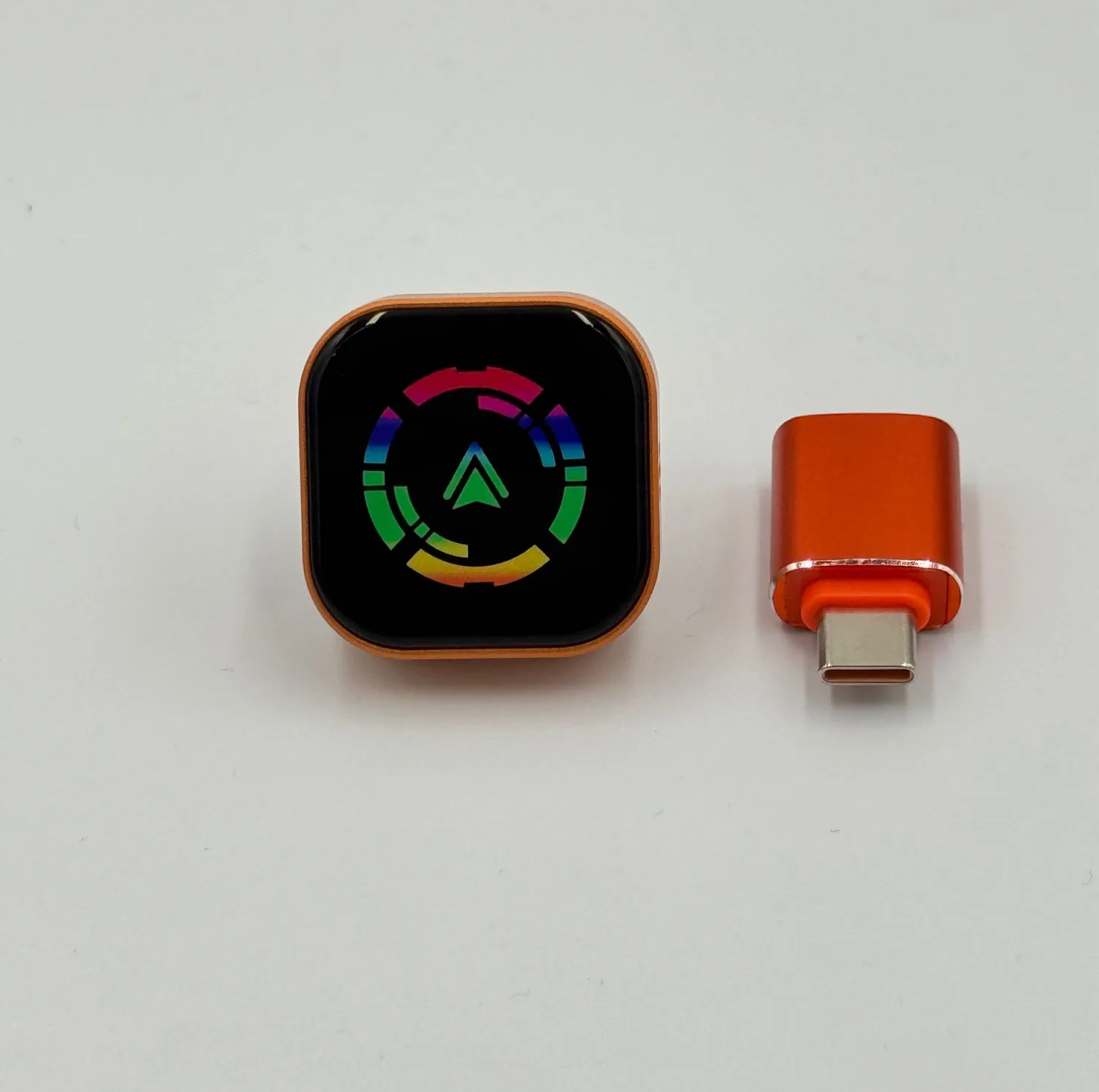 کارپلی و اندروید اتو مدل Wireless CarPlay/Android Auto Q1A به همراه مبدل USB به USB-C