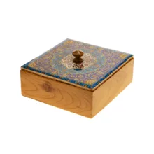 شکلات خوری چوبی داتینو مدل باغ گل شاه عباسی