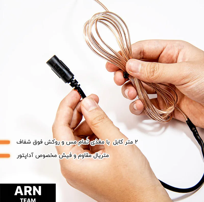 چراغ نئونی دیواری آرن تیم طرح گربه کد 03