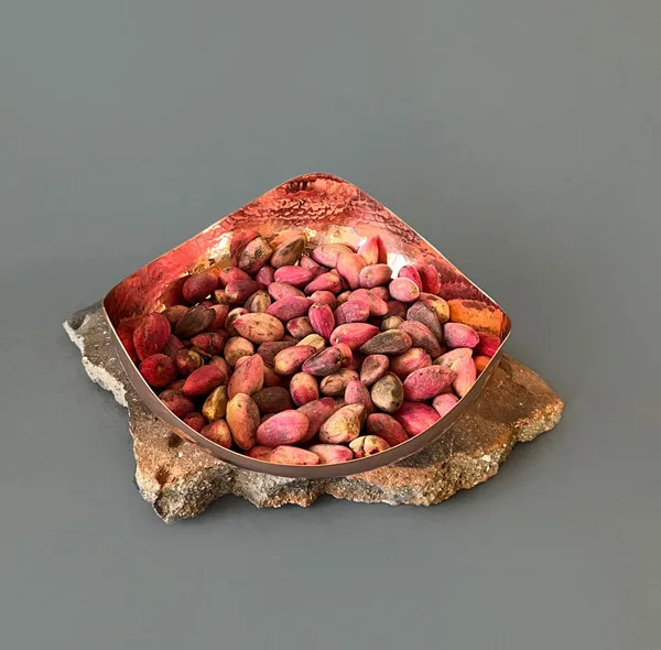 آجیل خوری مسی مدل بدون پایه کد ZH339.1