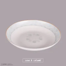 سرویس غذاخوری 18 پارچه 6 نفر دینوا ساینا مدل پرمون