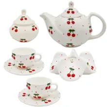 سرویس چای خوری 9 پارچه مناسب برای 2 نفره مدل پانیز کد 2426P9xalb