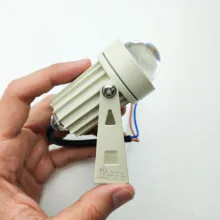 چراغ جت لایت 5 وات پرشین لایت مدل چراغ نما IP65 طرح مشکی