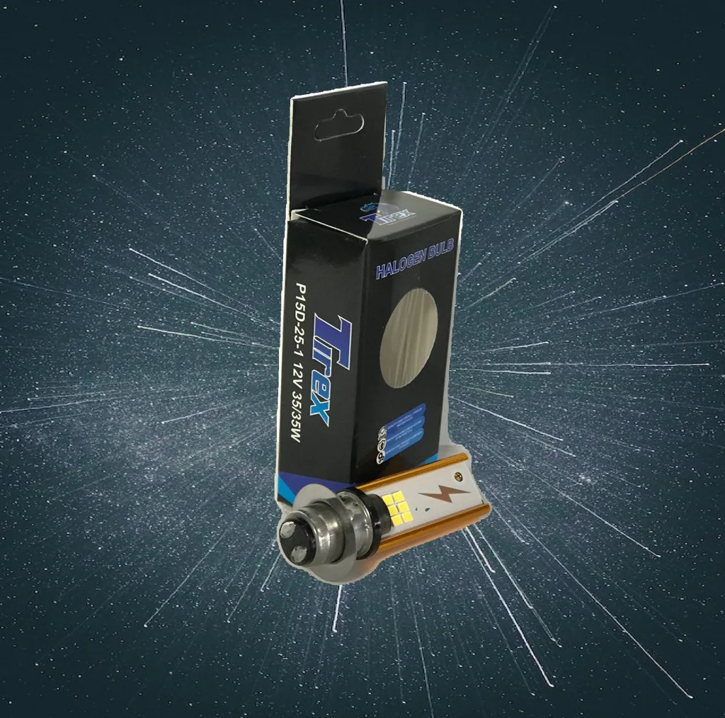 لامپ جلو زنون موتور سیکلت تیرکس مدل دیاموند 35/35W - 12V