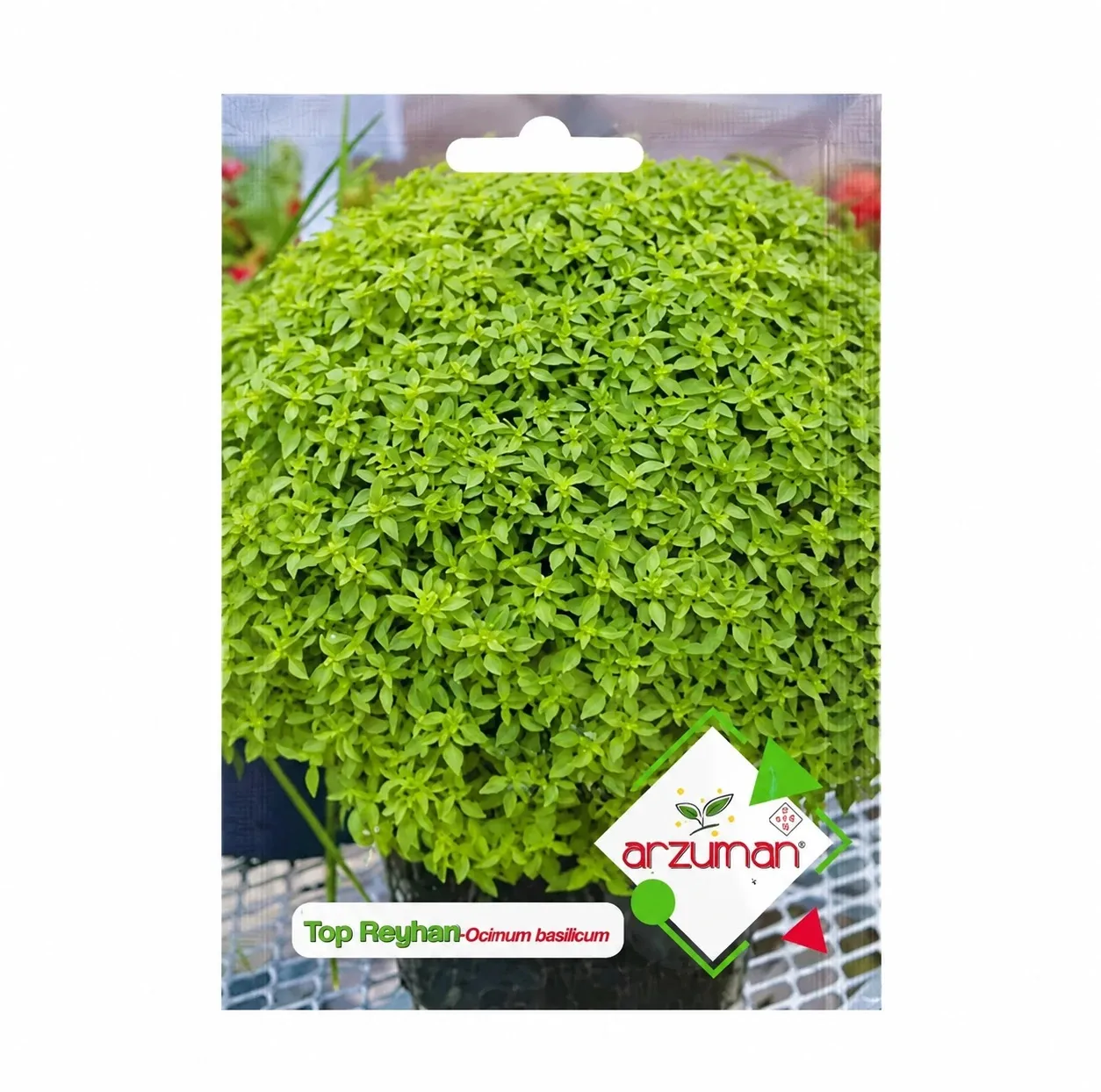 بذر ریحان بوته ای آرزومان مدل 063 وزن 0.04 گرم