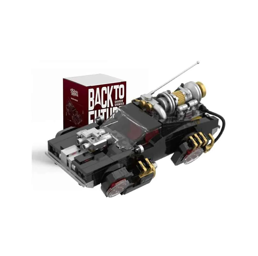 ساختنی 582 تکه مدل بازگشت به آینده کد PB-8801