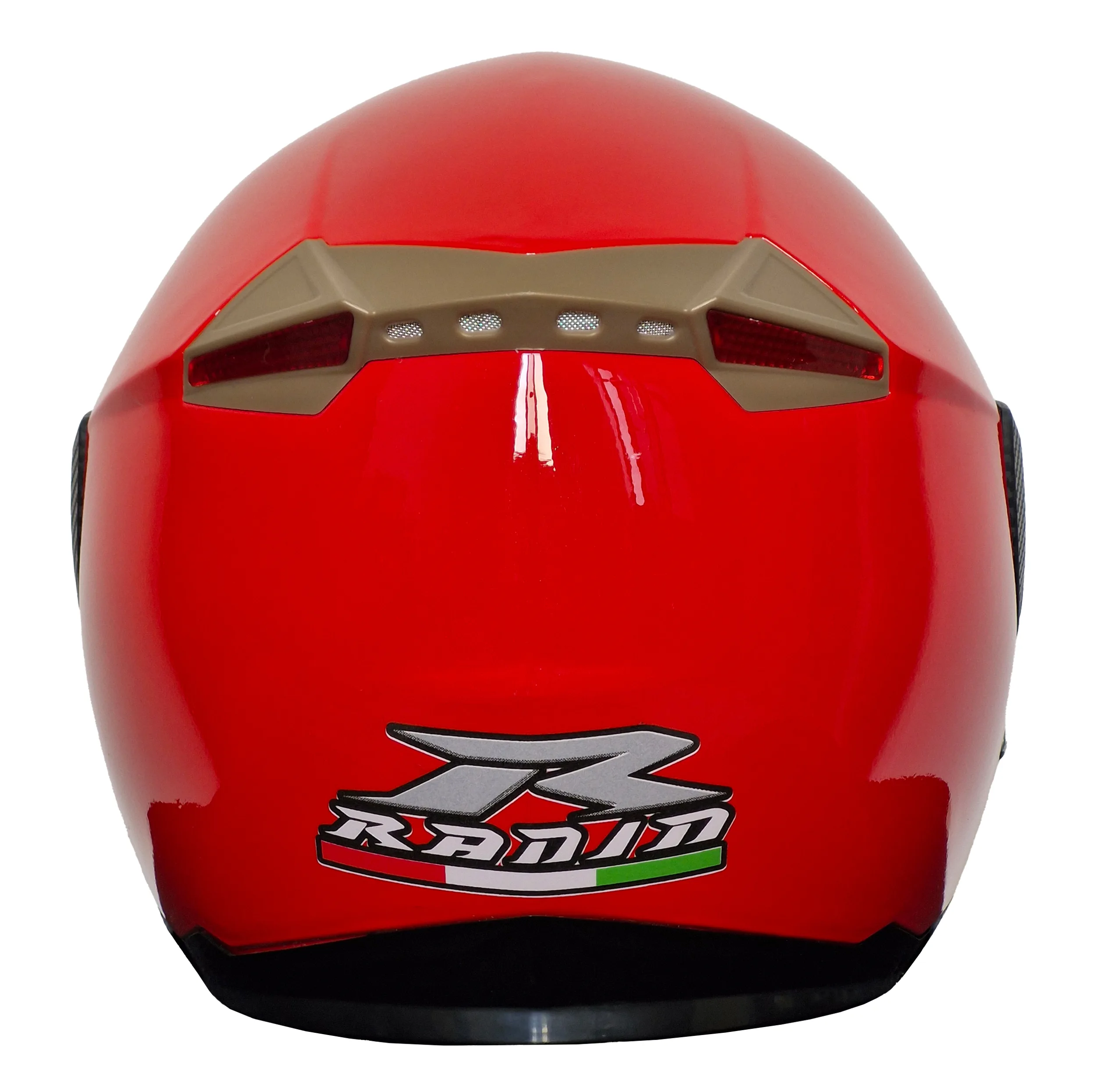 کلاه کاسکت رادین پلیمر مدل New_Radin_Bright_Red