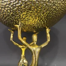 میوه‌خوری آلومینیومی مدل دو آدمک بالرین