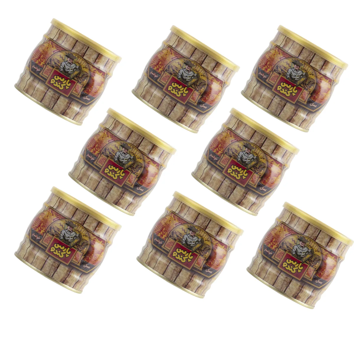 عسل پارس کندو - 500 گرم بسته 8 عددی