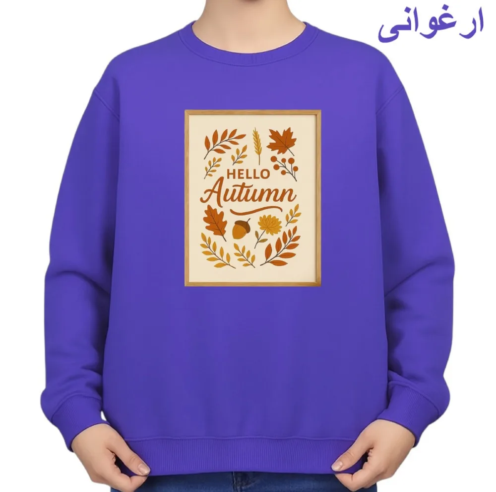 سویشرت زنانه مدل پاییز کد 08
