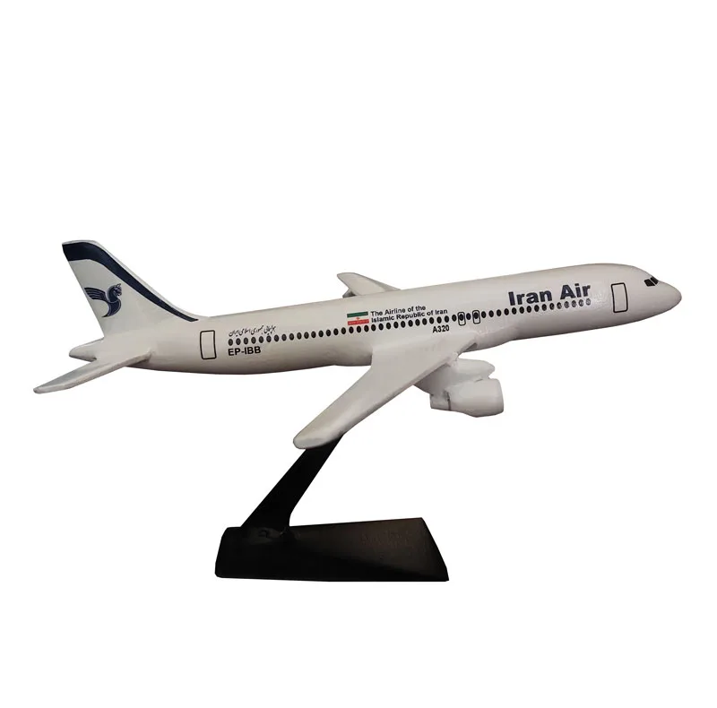 ماکت هواپیما مدل مسافربری ایرباس 320 طرح Iran Air
