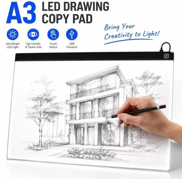 میز نور مدل LIG 627 سایز 40x33 سانتی‌متر